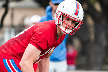 Out of concussion retirement, SMU’s Grant Calcaterra chasing big football dreams and succeeding!!