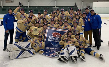 Santa Margarita wins second straight national high school hockey title