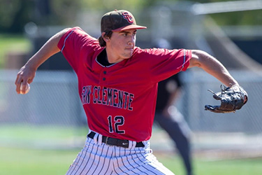 Kaden Giles Is A Top Notch Pitcher For San Clemente!