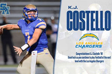Los Angeles Chargers Sign Quarterback KJ Costello!
